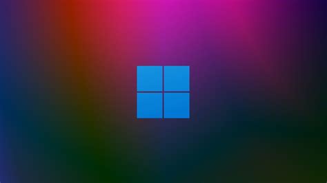 An Image Of A Blue Window On A Colorful Background
