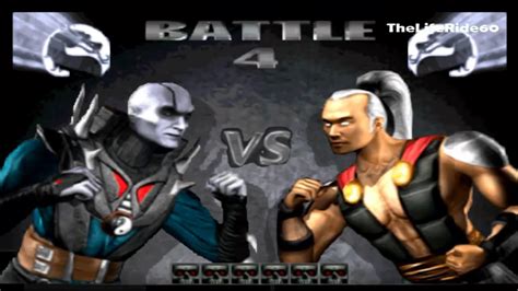 Mortal Kombat 4 Tournament For Evil Characters Youtube