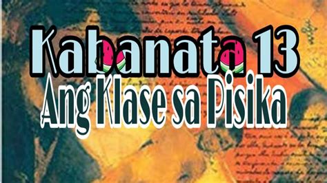 Banghay Aralin Sa El Filibusterismo Kabanata Ang Klase Sa Pisika Hot