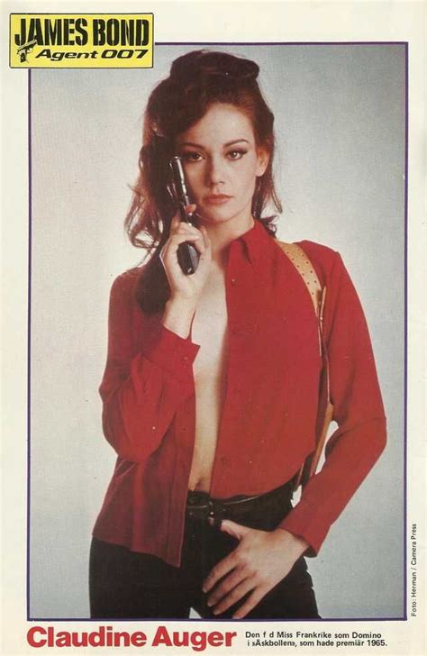 Claudine Auger In A Promo Shot For Thunderball Claudine