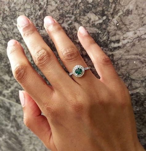 Unique And Elegant Emerald Engagement Rings Rings For Women