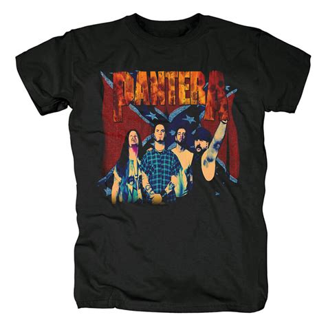 Pantera Band Tee Shirts Us Metal T Shirt Wishiny
