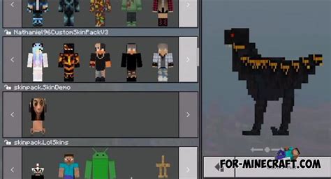 Maybe you would like to learn more about one of these? Mega Skin Pack (1000+ Skins) for Minecraft PE