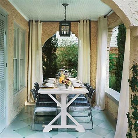 Outdoor Curtains for Porch and Patio Designs, 22 Summer Decorating Ideas