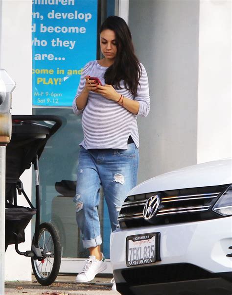 Pregnant Mila Kunis Out And About In Studio City 11152016 Hawtcelebs