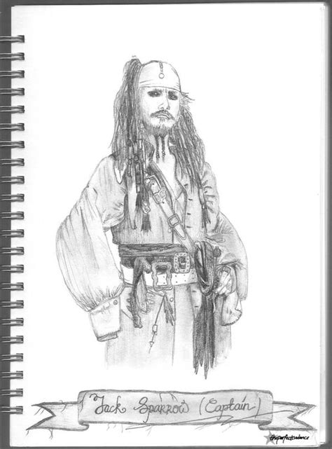 Jack Sparrow Pencil Sketch By Theperfectcadence On Deviantart
