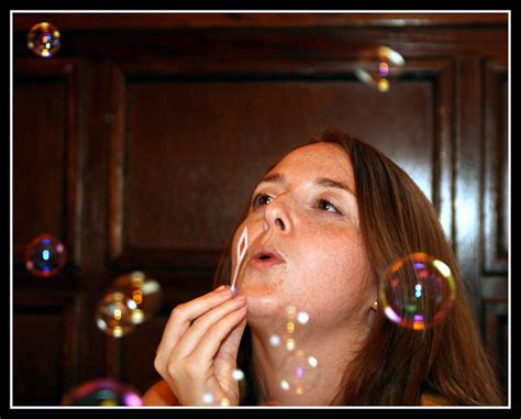 Forever Blowing Bubbles Kate Blowing Bubbles Which Were Ki Flickr