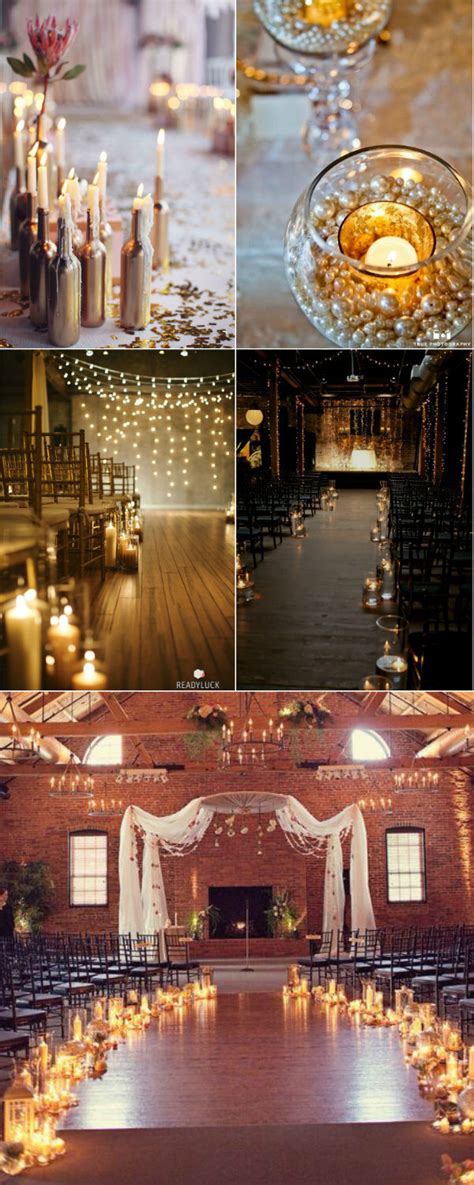 36 Stunning Wedding Ideas With Candles Blog