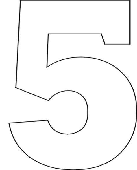 Number Stencils Set No 1 Number Stencils Free Printable Letter