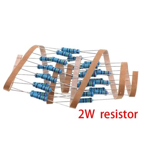 20pcs 2w Metal Film Resistor 1 150r 160r 180r 200r 220r 240r 270r 300r