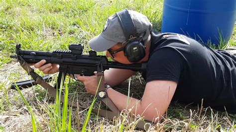 Mp5 Shooting At 200m Youtube