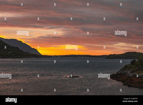 Norway Lofoten Archipelago Landscape Stock Photo Alamy