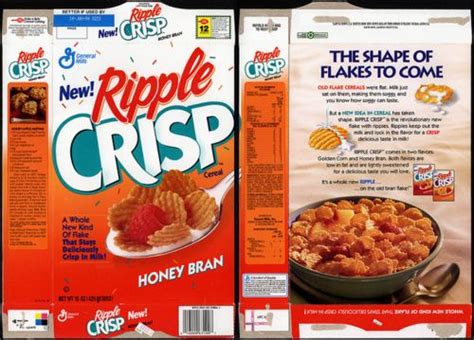Ripple Crisp Cereal Yes I Loved This Stuff Cereal