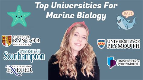 Top Universities For Marine Biology Uk Edition Youtube