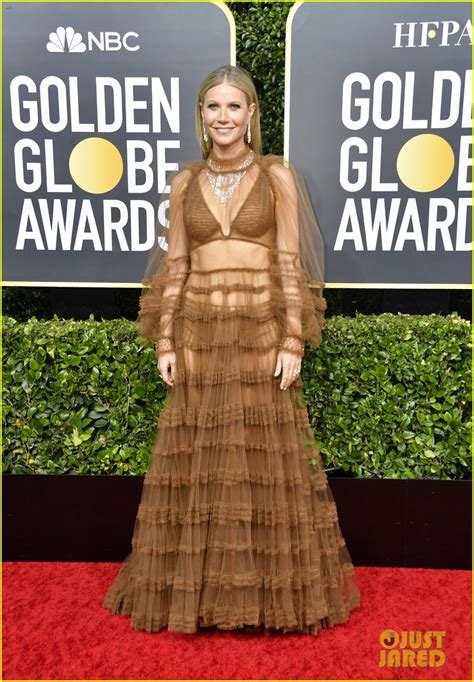 Gwyneth Paltrow Goes Sheer For Her Golden Globes 2020 Look Photo