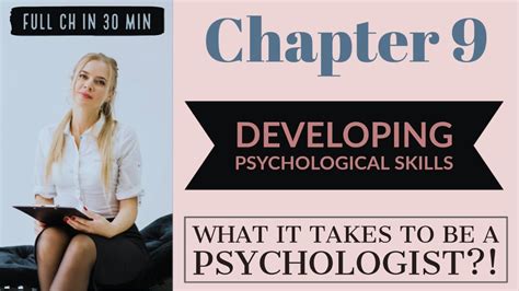 Chapter 9 Psychology Class 12 Developing Psychological Skills How