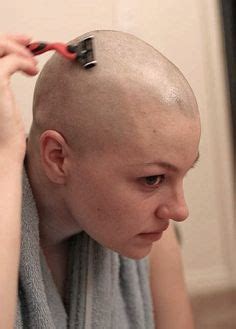 Hairdare Bald Women Ideas In Bald Women Balding Shaved Head