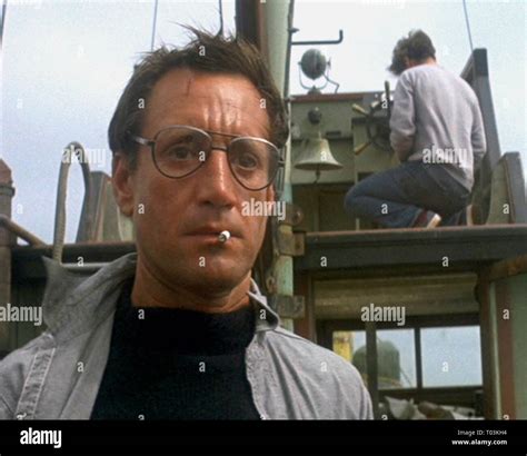 Roy Scheider Jaws 1975 Stock Photo Alamy