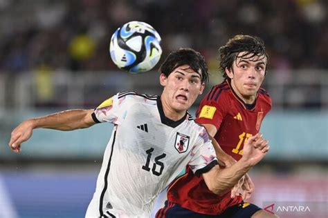 Hasil Spanyol Vs Jepang 2 1 La Rojita Ke Perempat Final Susul Brasil