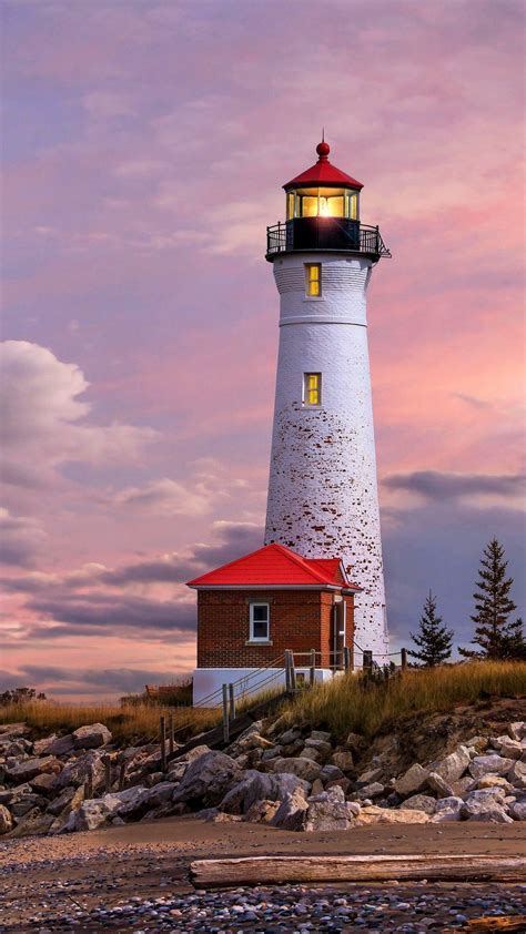 The Lighthouse In Michigan USA Is Famous For Its Lighthouse In Michigan Many Lighthouses Are