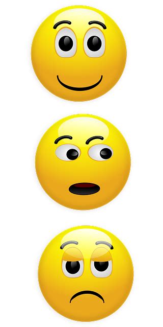 Smajlík Šťastný Nešťastný Vektorová Grafika Zdarma Na Pixabay Pixabay