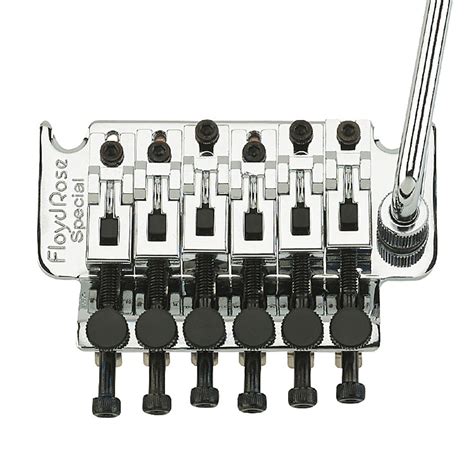 Floyd Rose Special Double Locking Tremolo System Chrome Glued To Music