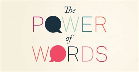 Speech On The Power Of Words The Video Ink