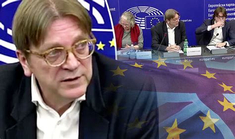 Brexit Warning Eus Verhofstadt Predicts Violence In Northern Ireland