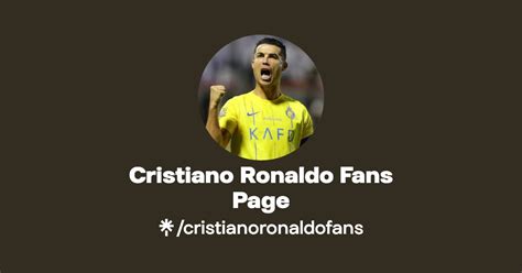 Cristiano Ronaldo Fans Page Instagram Linktree