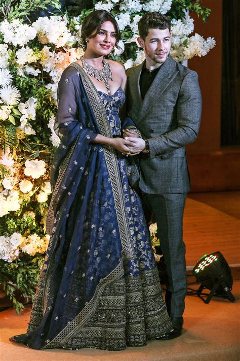 Nick jonas and priyanka chopra's first official wedding photos have been unveiled by hello! Priyanka Chopra & Nick Jonas — PICS | Desi wedding dresses ...