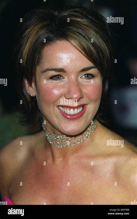 claire sweeney actress in brookside london empire theater leicester sq 04 04 2001