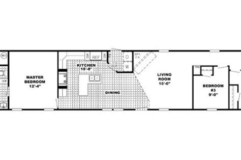 Unique 16 X 80 Mobile Home Floor Plans - New Home Plans Design