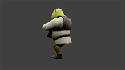 Shrek Spinning To Funky Town For 1 Hour Blender Youtube