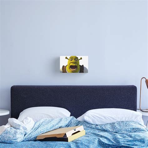 Surprised Shrek Canvas Print For Sale By Cam Guay Redbubble