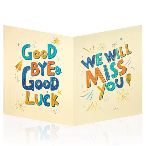 Buy Homanga Giant Farewell Greeting Card X Cm Good Luck Office