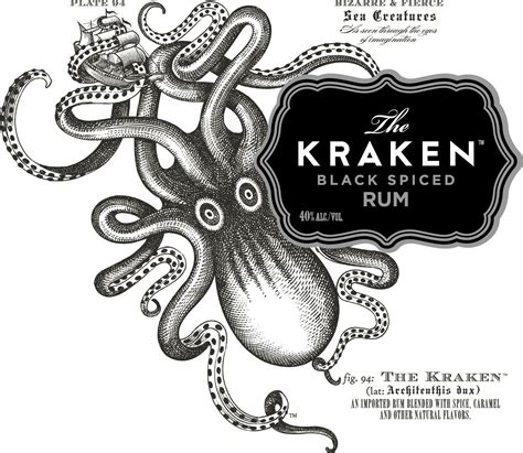 Kraken Black Spiced Rum 1 L Uk Grocery