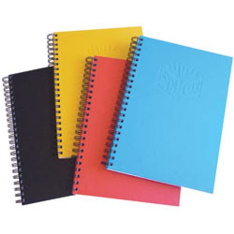 Spirax 511 Hardcover A5 Notebooks 225x175mm 200pg Assorted Colours