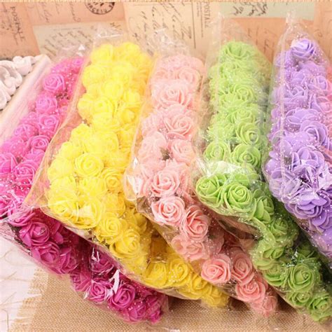 Our artificial flowers is the safest bet to fulfill your aesthetic cravings and creativity. Hot 144pcs/Lot Mini Foam Rose Artificial Flower Bouquet ...