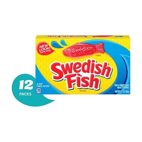 Swedish Fish Swedish Fish Soft And Chewy Candy 12 31 Oz Boxes