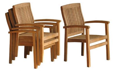 Buy teak chairs and get the best deals at the lowest prices on ebay! Oxford Teak Stacking Chairs - Grade A Teak Furniture