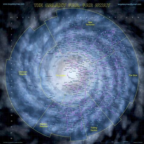 My Latest Map Of The Galaxy Far Far Away Starwars Star Wars Planets
