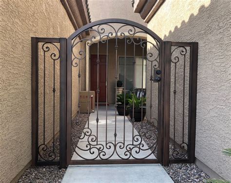 Ornamental iron top at alibaba.com add definition to your personality. Ornamental Iron Gates | Affordable Fence and Gates Tucson ...