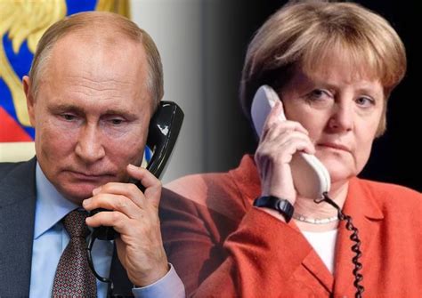 Angela dorothea merkel (née kasner; Путин и Меркель по телефону обсудили происходящее в ...
