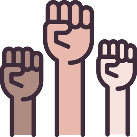 Fists Hand Gesture Protest Gestures Icon