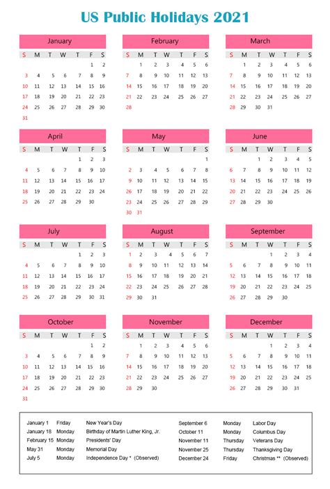Calendar 2021 With Public Holidays Archives The Holidays Calendar