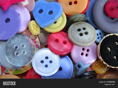 Buttons Lots Buttons Image And Photo Free Trial Bigstock