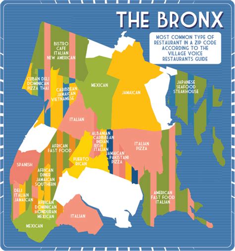 Zip Code Map Of The Bronx Map
