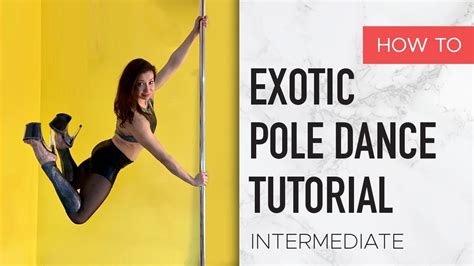 Exotic Pole Dance Tutorial Intermediate Boomkats Pole Wear Youtube