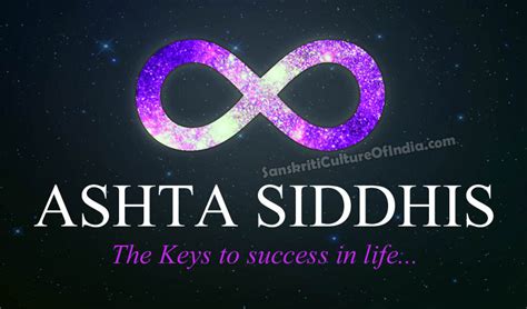 Ashta Siddhis The Keys To Success In Life Sanskriti Hinduism And