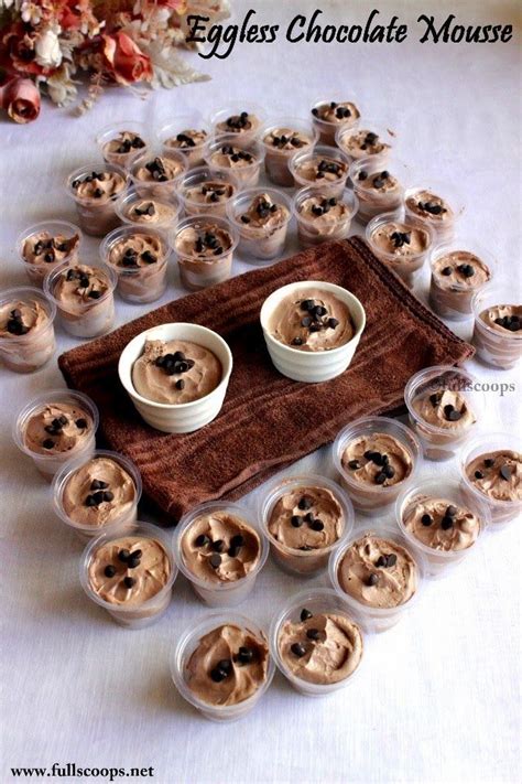 It can be dressed in a number of ways over the chocolate covering, with fresh seasonal fruits, flaked using the correct pan and filling it a little more than half way mark and generally following the recipe to the tee should give great results. Eggless Chocolate Mousse with Ganache in 2020 (With images ...